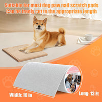 Pet Nail Self Adhesive Replacement Emery Paper - 10in*13ft / Semitransparent - image 2