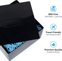 Tidyboss 8 Puzzle Sorting Trays with Lid 8" x 8" - Black / 8"x8" - image 3