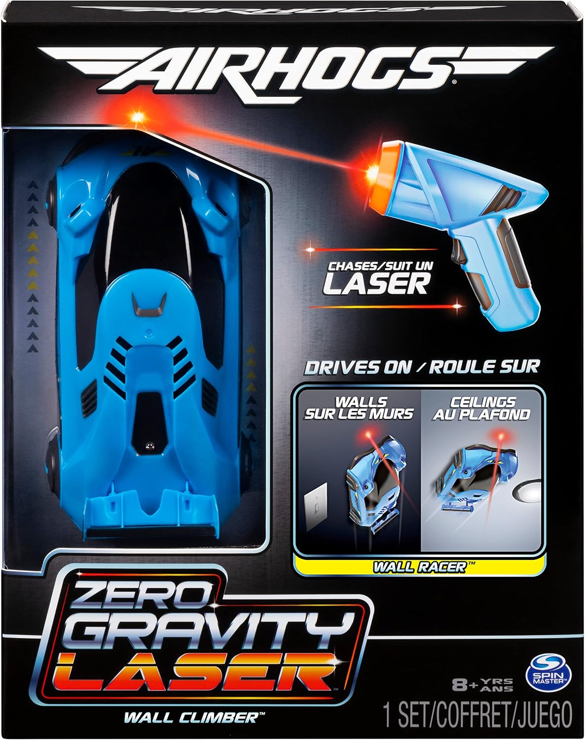 Air Hogs, Zero Gravity Light, Light-Guided Wall Racer - image 2