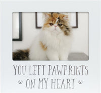 Pearhead Forever Loved Pet Keepsake Photo Frame - Pawprint On My Heart Frame