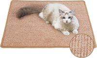 FUKUMARU Cat Scratcher Mat - Brown-1 Pack-23.6 x 31.5 Inch