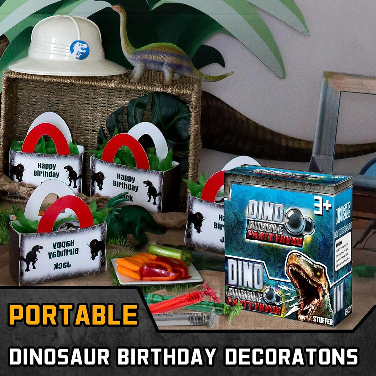 Dinosaur Bubble Wands Bulk - party favor - image 3