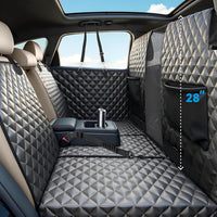 Back Seat Extender for Dogs - Black / For Cars/Mid-Size SUV/Small Truck