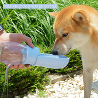 Dog Water Bottle,Portable Foldable with Carbon Filter&Water Return – Essentials for Dogs - 10oz / Blue - image 4