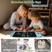 CHAFEGY lion LCD writing tablet for kids, 10 inch colorful doodle board with stylus - view 9