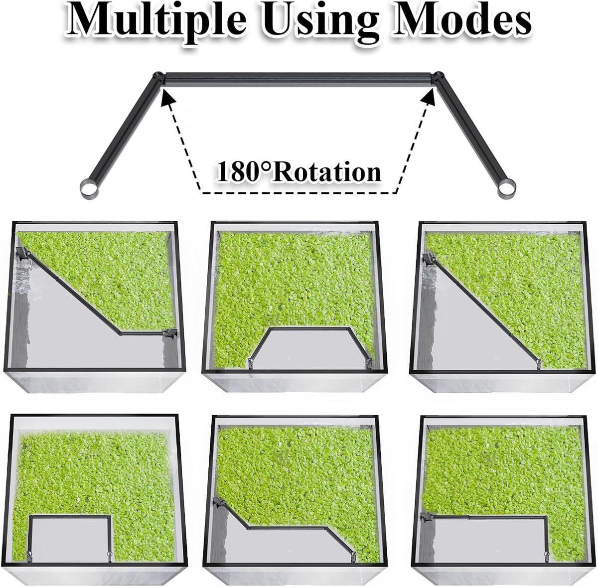 Pryitier Aquarium Floating Plant Barrier - Style-1 - image 3