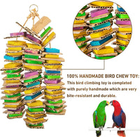 MYFAMIREA Parrot Toys for Medium Birds - Colourful - image 4