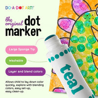 Do A Dot Art! Markers 6-Pack Rainbow Washable Paint Markers – Fun for Kids & Family - Brilliant / 6 - image 4