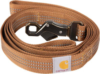 Carhartt Nylon Dual Handle Dog Leash Carhartt Brown L – Essentials for Dogs - Carhartt Brown / Large (6'Length x 1' Width)