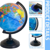 6'' Geographic World Globe for Kids - image 4