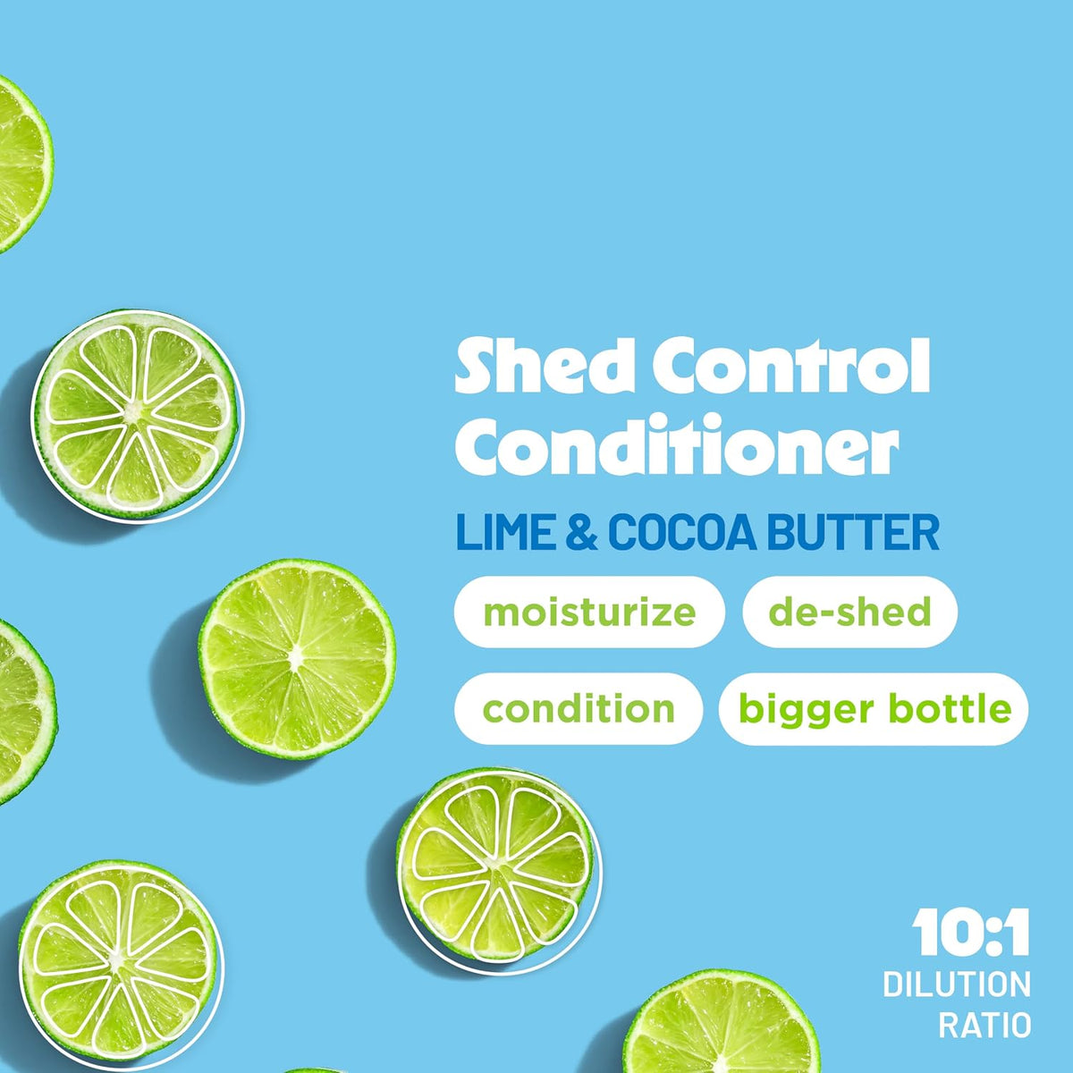 TropiClean Dog Conditioner - Lime & Cocoa Butter / 1 Gallon (Pack of 1) - image 2