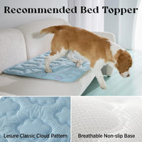 LE SURE ApexCloud QMAX>0.5 Breathable Dog Cooling Mat for Large Dog - 36" x 27" (L) / Blue - image 4