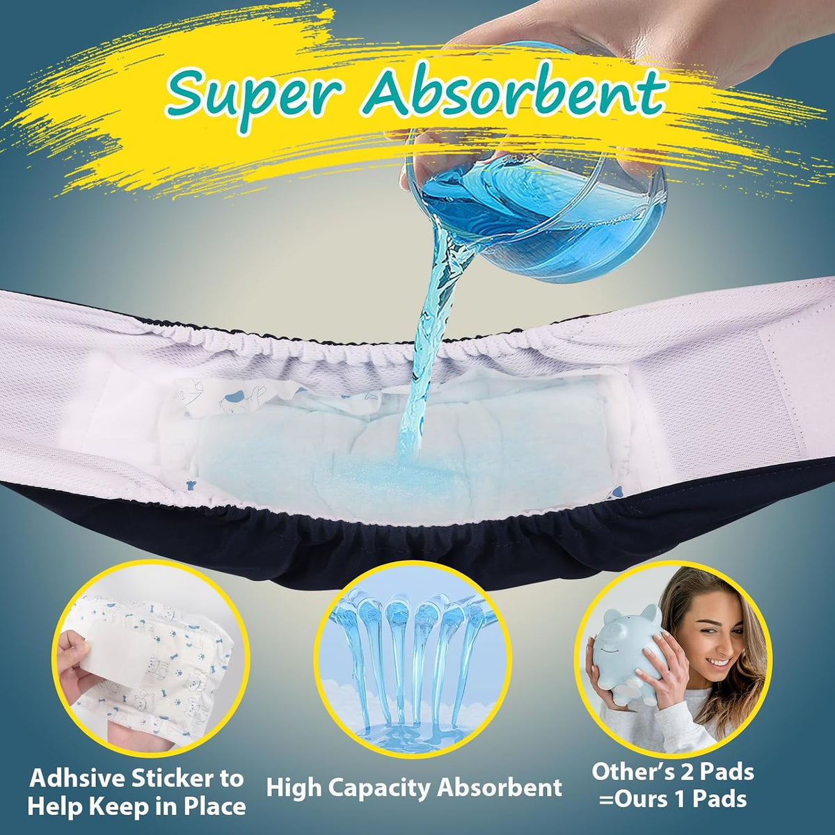 Disposable Dog Diaper Liners - L / 20.0 - image 4