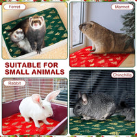 4 Pack Self Heating Cat Pad Self Warming Dog Mat, Heart - Christmas Tree / 16 x 20 Inches - image 4