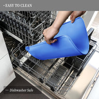 Reopet Silicone Pet Feeding Mat - Blue / 32" x 24" - image 2