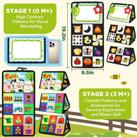 URMYWO Tummy Time Mirror Toys - Large - image 2