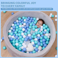 MoonxHome Ball Pit Balls for Toddlers - M-green&blue / 200 - image 3