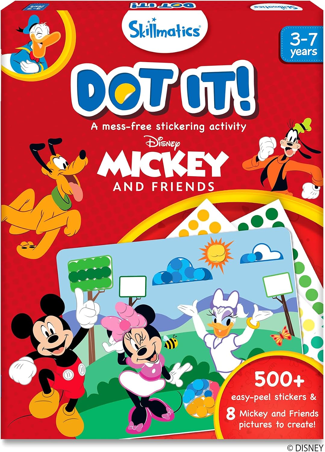 Skillmatics Dot It Sticker Art, Unicorns & Princesses Sparkle - 4. Disney Mickey