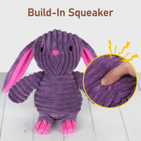 PrimePets Dog Toys, Plush Dog Squeaky Toys - Stuffed Animal Dog Toy Set (5 Pcs) - image 4