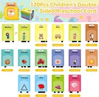 Talking Flash Cards,Kids Toddler Flash Cards with 240 Sight Words – Fun for Kids & Family - Yellow - image 2
