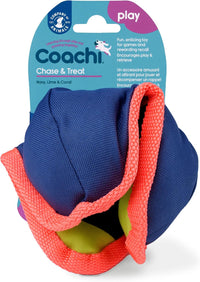 Coachi Tuggi Tug, Interactive Dog Toy for Tug of War & Play - Chase & Treat