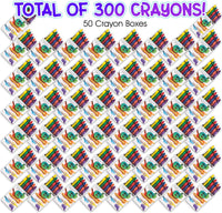 ArtCreativity Bulk Crayon Packs - 50 Set of 6-Packs (300 Ct) - image 2