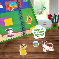 Stick4Ever Jelly Sticker Book, for Kids, Waterproof - Pets - image 3