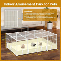 12 Panels Guinea Pig Cages - White 20 P - image 2
