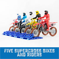 Supercross Authentic Die-Cast Motorcycles & Riders - image 3