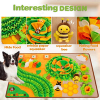 Snuffle Mat for Dogs 40'' X 27'' Large Dog Feeding Mats Pet Sniff - image 2