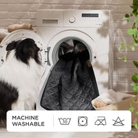 Bedsure Orthopedic Dog Bed for Extra Large Dogs and Crate - Thick Memory Foam Pet Mattress with Removable Washable Cover and Egg Crate Foam, Suitable for Pet Up to 100 lbs, XL 41x29x4 Inches, Black