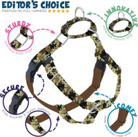 2 Hounds Design Freedom No Pull Dog Harness and Leash, 1" LG - Archie Loves Mud / LG (Chest 28" - 32") - image 2