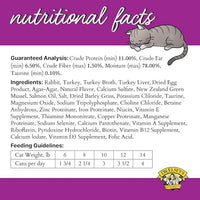 Dr. Elsey's cleanprotein Original Rabbit & Turkey Recipe Wet Cat Food, (Pack of 24), 2.75oz Cans