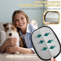 3Pcs Pet Hair Removal Glove for Cats & Dogs, Upgrade Efficient Grooming Gloves for Pet Hair, Cat Grooming Gloves for Hair Removal，Reusable Cat & Dog Hair Remover for Couch, Furniture