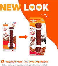 Nylabone Power Chew Basted Blast Dog Chew Toy - Bacon & Steak / Large - image 2
