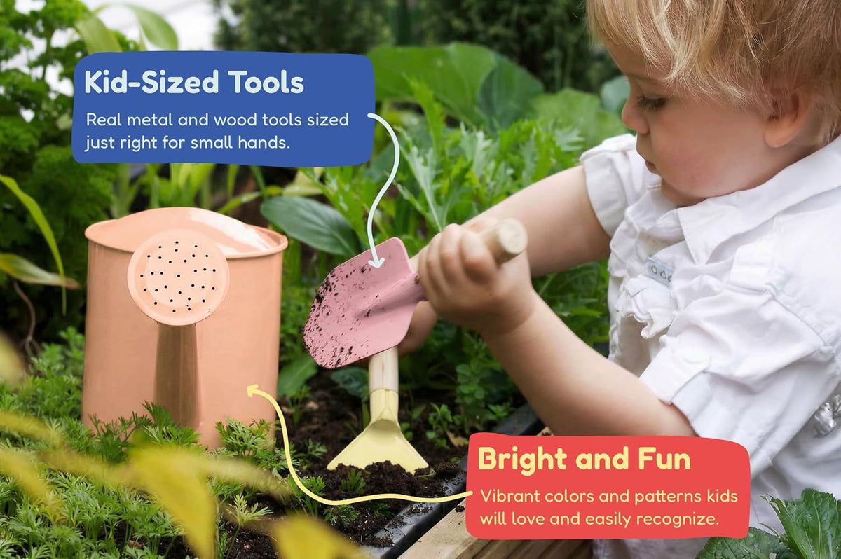 Gardening Set, Tool Kit, for Kids, STEM, Includes Tote Bag - Egg Hunt - image 4