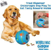 Wobble Wag Giggle Ball, Interactive Dog Toy - Treat - image 3