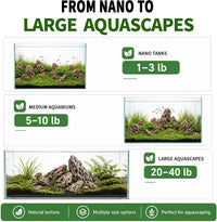 Dragon Stone Aquascaping Rocks, Aquarium Stone Set - 20 lb (4–10") / Dragon Stone - image 3