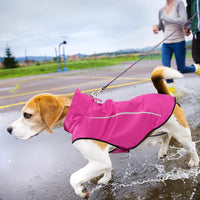 Mile High Life Dog Raincoat - S Chest 22"-25" / Hot Pink - image 2