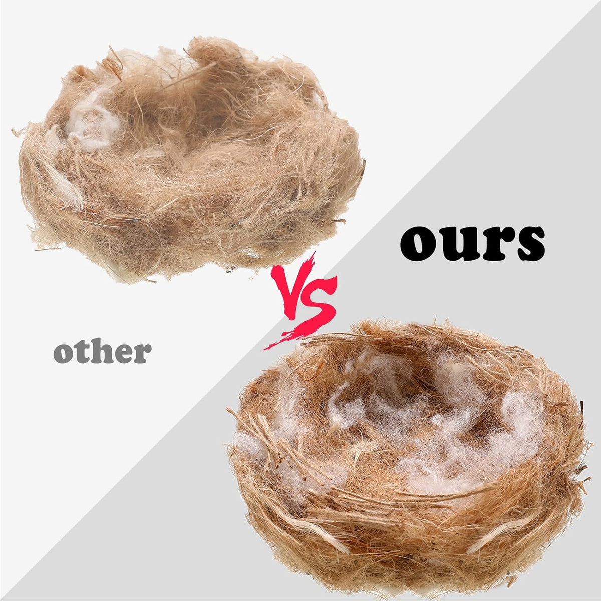 120 g/4.23 oz Bird Nesting Material Mixing Parakeet Nest Material – Essentials for Birds - image 2