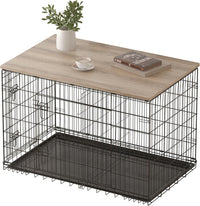 Piskyet Dog Crate Topper Wood Countertop – Essentials for Dogs
