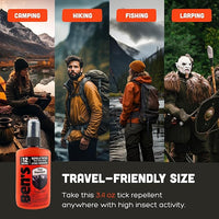 Ben's Tick Repellent - Tick, Mosquito & Insect Repellent Spray for Adults & Children - Bug Spray with 20% Picaridin - Offers 12 Hours of Protection - 3.4 fl oz (Pack of 3