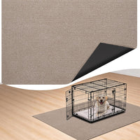 Dog Crate Mat, 24 in X 36 in Dog Playpen Mat Kennel Mat – Essentials for Dogs - Brown / 50"L x 32"W