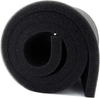 ALEGI Aquarium Filter Media Foam Material Cut to Fit, 72" x 12" x 1" Bio Pre Filter Sponge Pad Sheet for Fish Tank (12" x 72" x1"-40ppi)