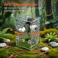 AZV Jumping Spider Enclosure Kit - White / Large - image 4