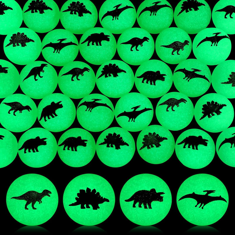 Seenelling 24 glow in the dark bouncy balls printed with Bible verses