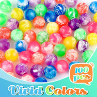 Sumind 100 Pcs 0.78 Inch Kids Small Bouncy Balls Bulk for Party Favor - 1.18 inch / 100 - image 3
