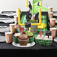 Hooqict carnival circus cupcake toppers and wrappers set, 48 pieces - view 13
