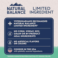 Natural Balance Limited Ingredient Adult Grain-Free Dry Dog Food, Chicken & Sweet Potato Recipe, 24 Pound (Pack of 1)