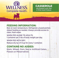 Wellness Petite Entrées Casserole with Roasted Lamb, Peas & White Sweet Potatoes, 3-Ounce Cup (Pack of 12)